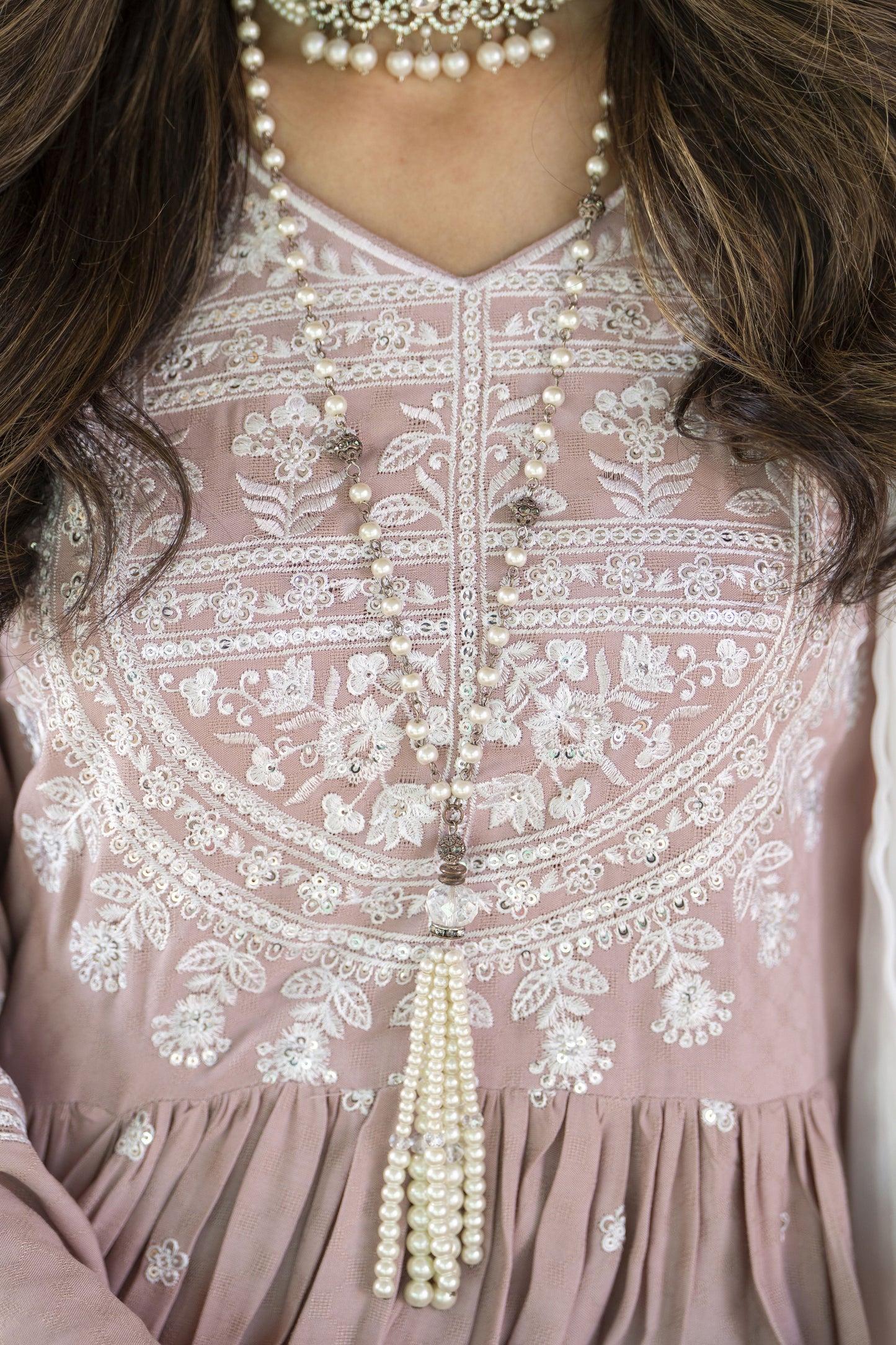 Anarkali Ready to Wear 3 Pcs Embroidered Dress
