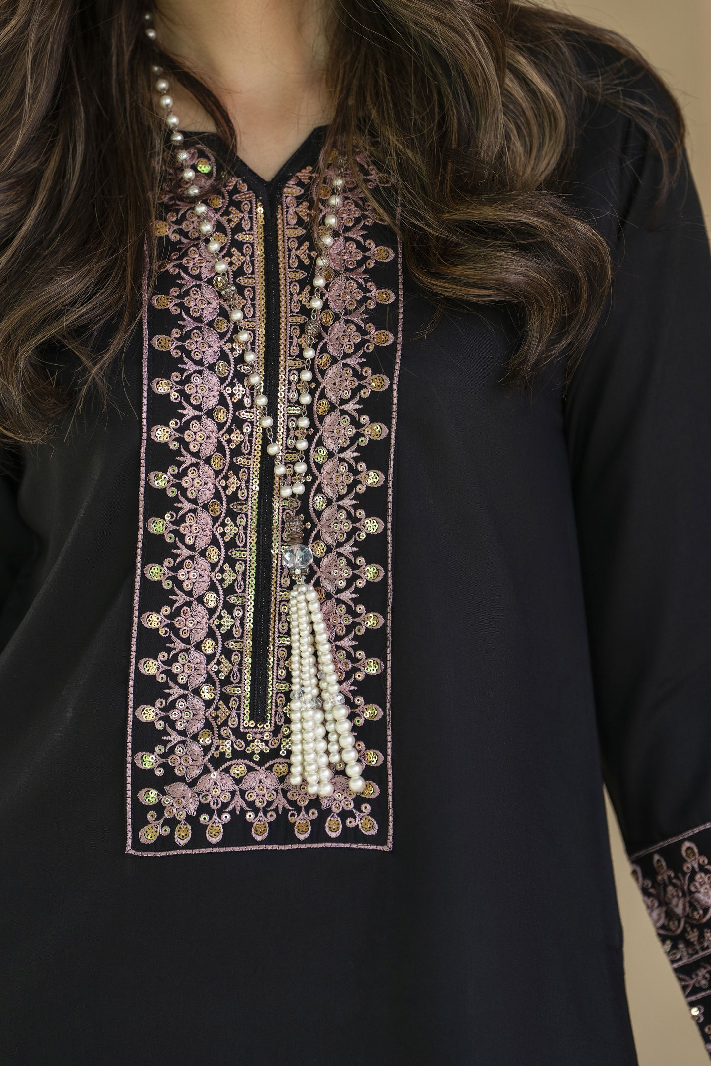 Kajal Ready to Wear 2 Pcs Embroidered Dress