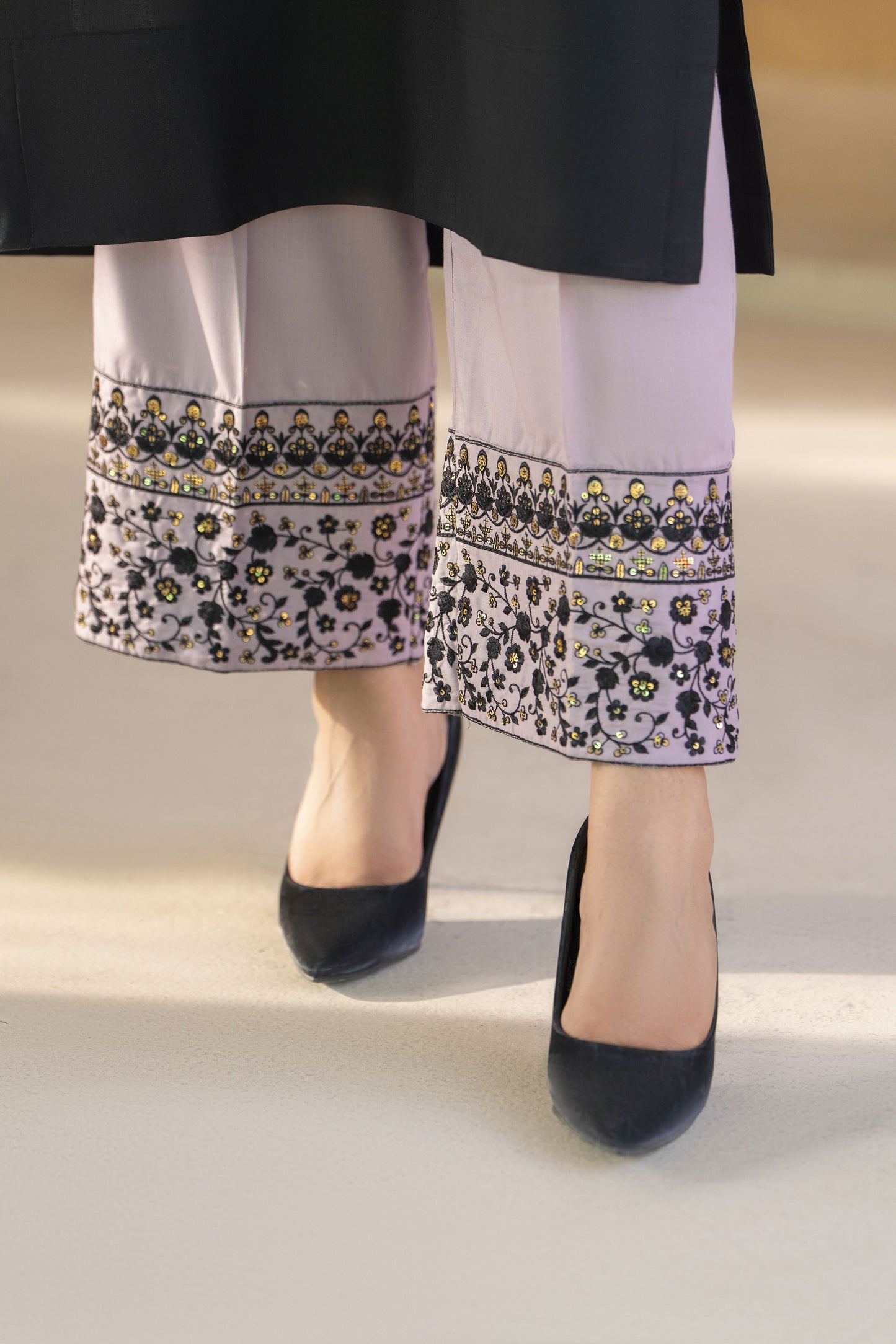 Kajal Ready to Wear 2 Pcs Embroidered Dress