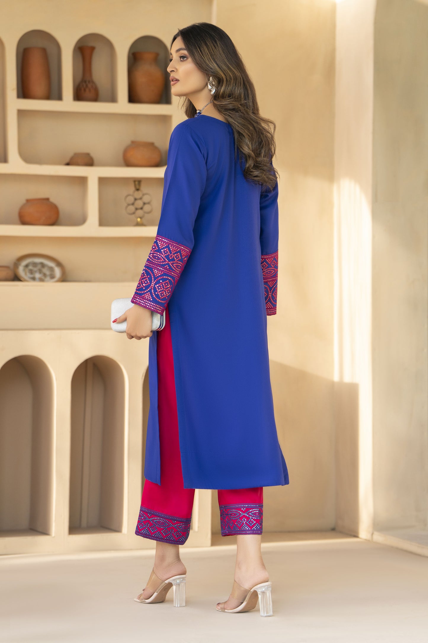Sohana Ready to Wear 2 Pcs Embroidered Dress
