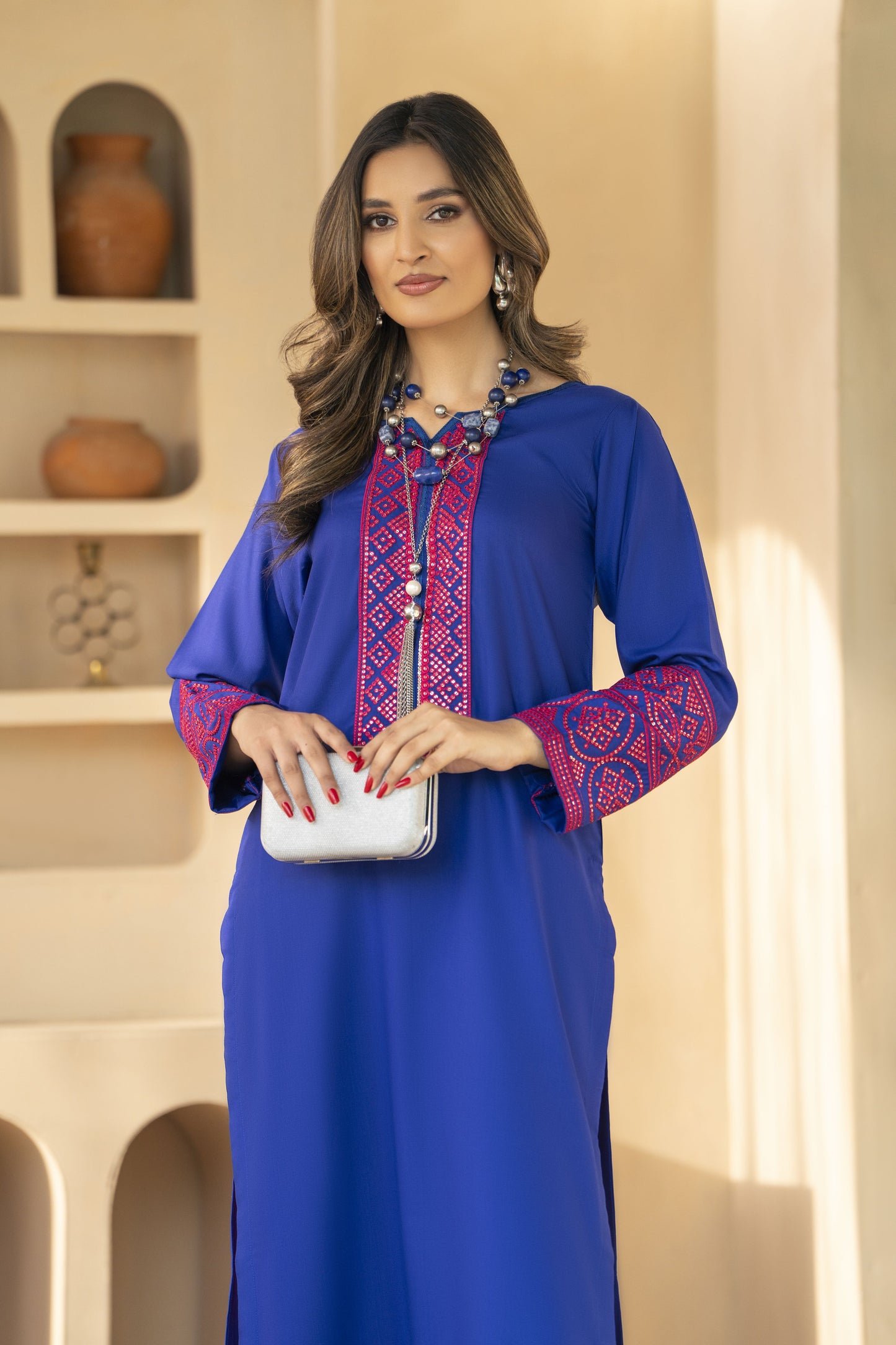 Sohana Ready to Wear 2 Pcs Embroidered Dress