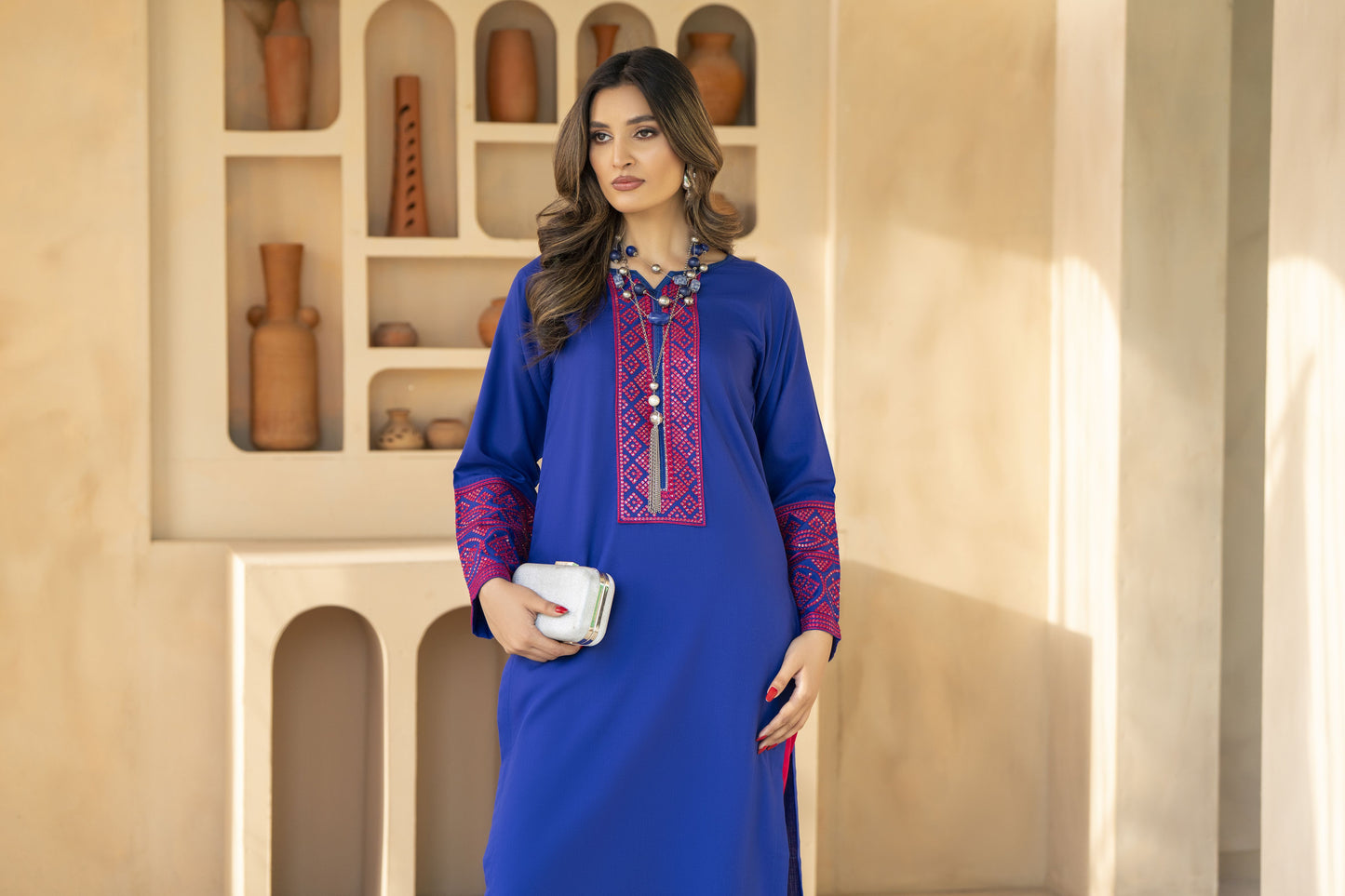 Sohana Ready to Wear 2 Pcs Embroidered Dress