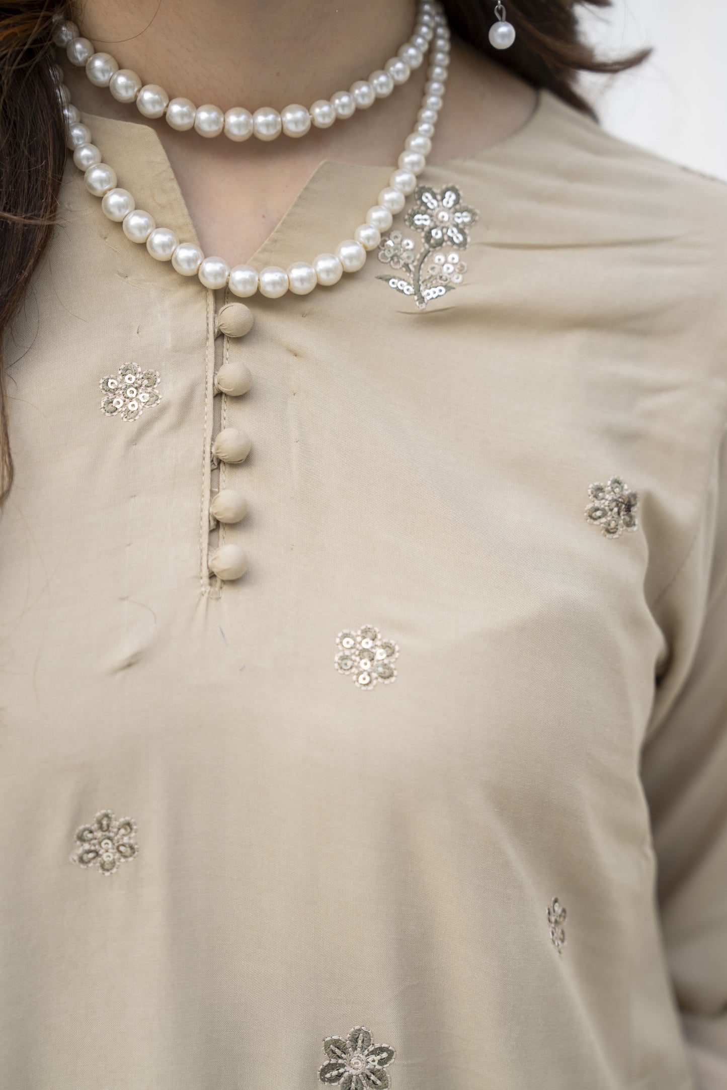 Amera Ready to Wear 3 Pcs Embroidered Dress