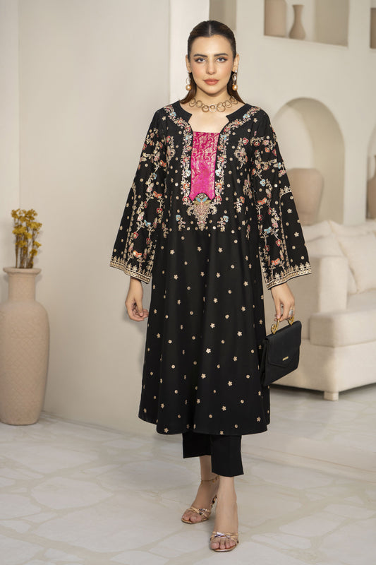 Abeer Luxury Kaftan Embroidered 2 Pcs Dress